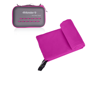 Camping Towels Super Absorbent, Fast Drying Microfiber Travel Towel, Ultra Soft Compact Gym Towel ,Sport Towel (Color: Purplish red, size: M 50x100cm)