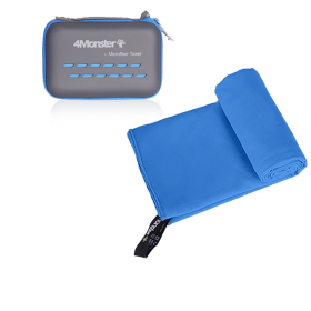 Camping Towels Super Absorbent, Fast Drying Microfiber Travel Towel, Ultra Soft Compact Gym Towel ,Sport Towel (Color: Blue, size: XL 75x150cm)